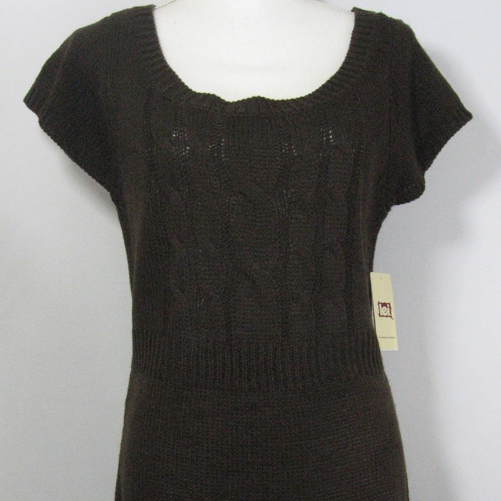 l.e.i. 2 for 1 Sweater Dress Scarf Juniors XXL New